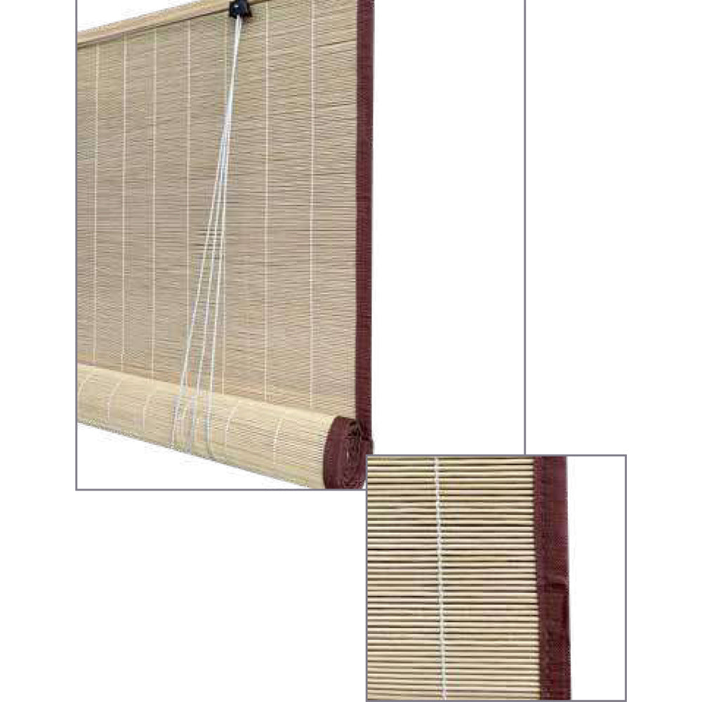 TAPPARELLA AVVOLGIBILE BAMBOO TENDA SOLE OSCURANTE CARRUCOLA 150x230cm DALLAS 4F