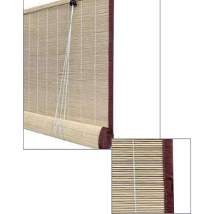TAPPARELLA AVVOLGIBILE BAMBOO TENDA SOLE OSCURANTE CARRUCOLA 150x230cm DALLAS 4F