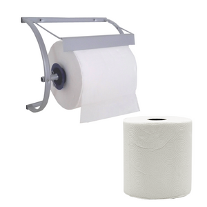 Dispenser bobina carta PRATIKO a muro/banco 469