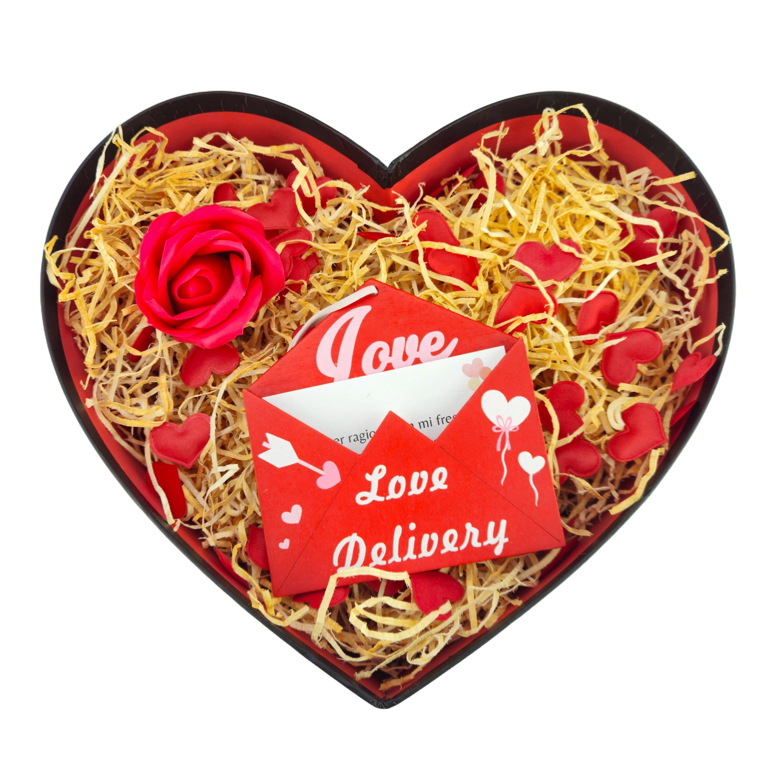 Box regalo San Valentino a forma di cuore