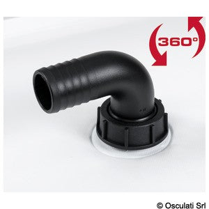 Serbatoio acqua flessibile 55 l triangolare rinfor