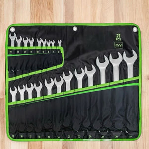 Serie Kit Set 21 Chiavi Combinate A Stella E Fisse Inglesi Da 6 a 32mm  19101121