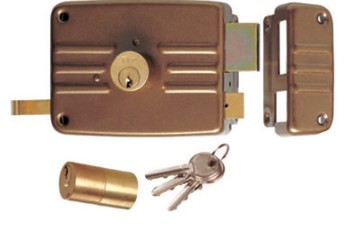 Serratura da Portoncino Doppio Cilindro MM.70 DX