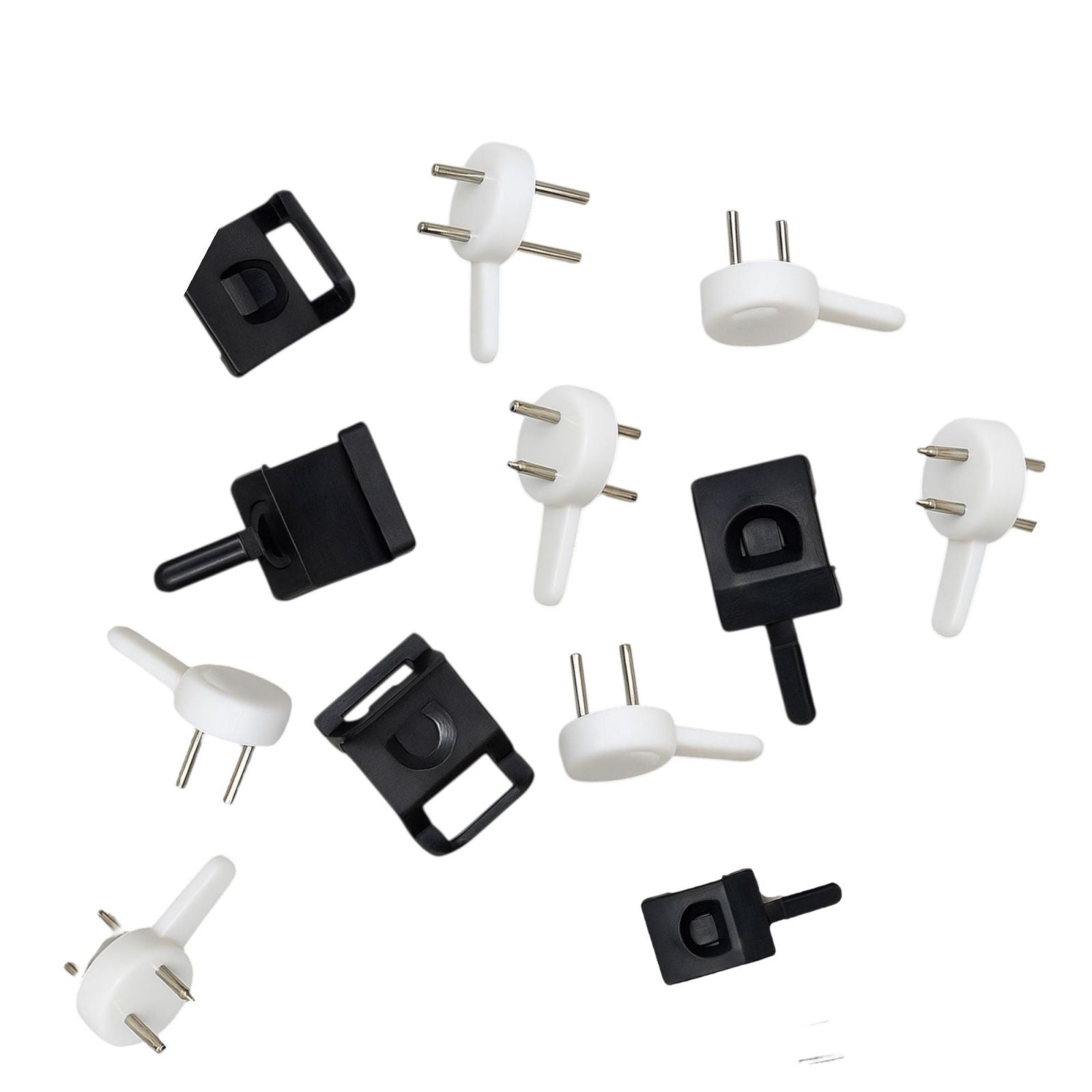 Set 12 Ganci per Cornice 14x25 mm Appendiquadri, Specchi, Cornici e Decorazioni da Parete