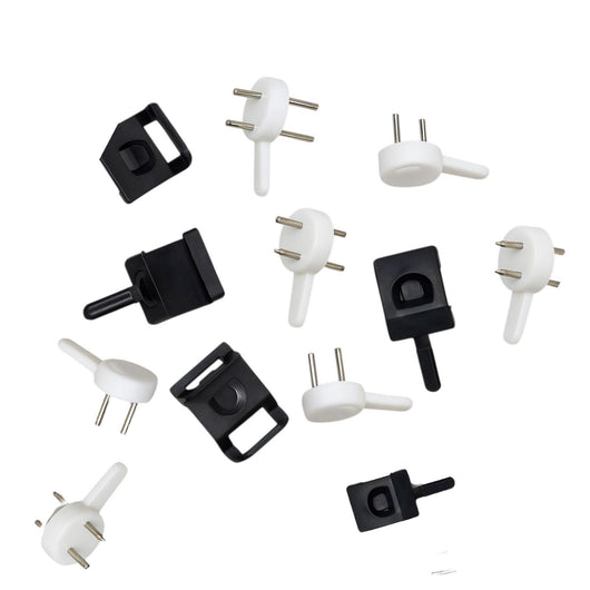 Set 12 Ganci per Cornice 14x25 mm Appendiquadri, Specchi, Cornici e Decorazioni da Parete