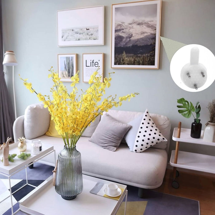 Set 12 Ganci per Cornice 14x25 mm Appendiquadri, Specchi, Cornici e Decorazioni da Parete