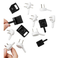 Set 12 Ganci per Cornice 14x25 mm Appendiquadri, Specchi, Cornici e Decorazioni da Parete