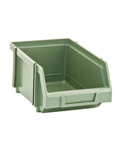 Set 12 contenitori a bocca di lupo in PST AU - L 10,8 x H 7,5 x P 16,7 cm