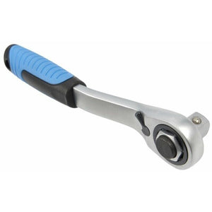 Set 17pz chiavi a bussola passanti 10-24mm con cricchetto reversibile 07472