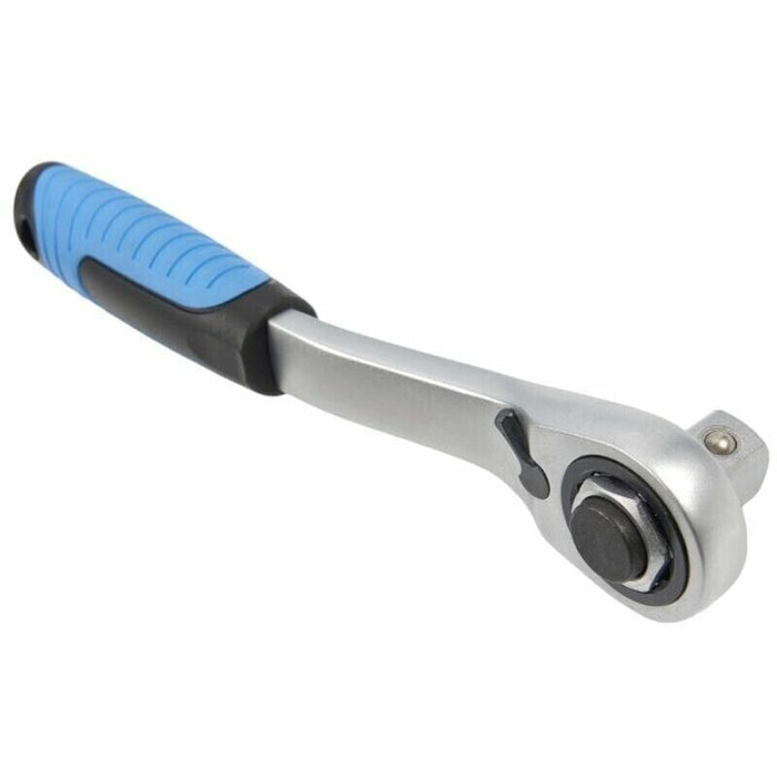 Set 17pz chiavi a bussola passanti 10-24mm con cricchetto reversibile 07472