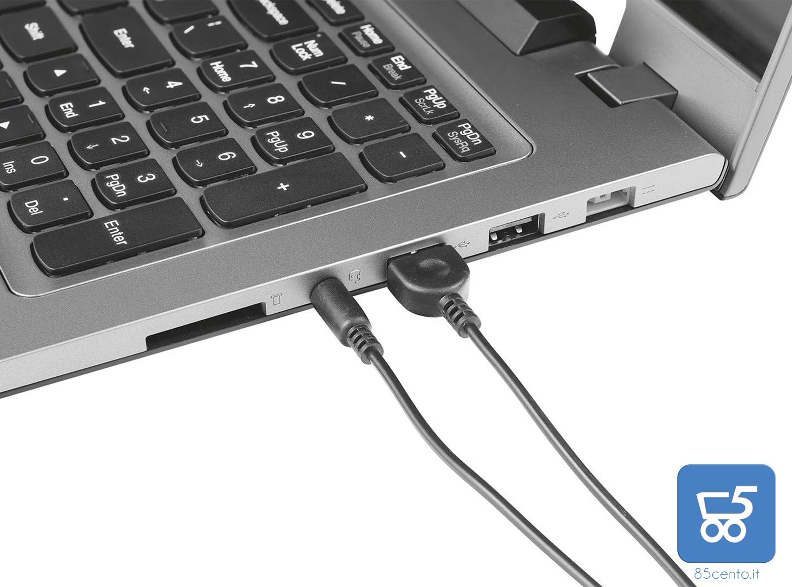 Set 2 Altoparlanti 2.0 da 8 W Alimentazione USB Trust Polo per PC Notebook, Nero