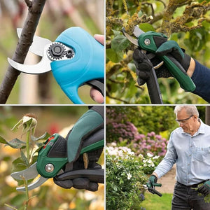 Set 2 Lame di Ricambio per Cesoie Elettriche Lama Fissa Lama Mobile Taglio 45mm