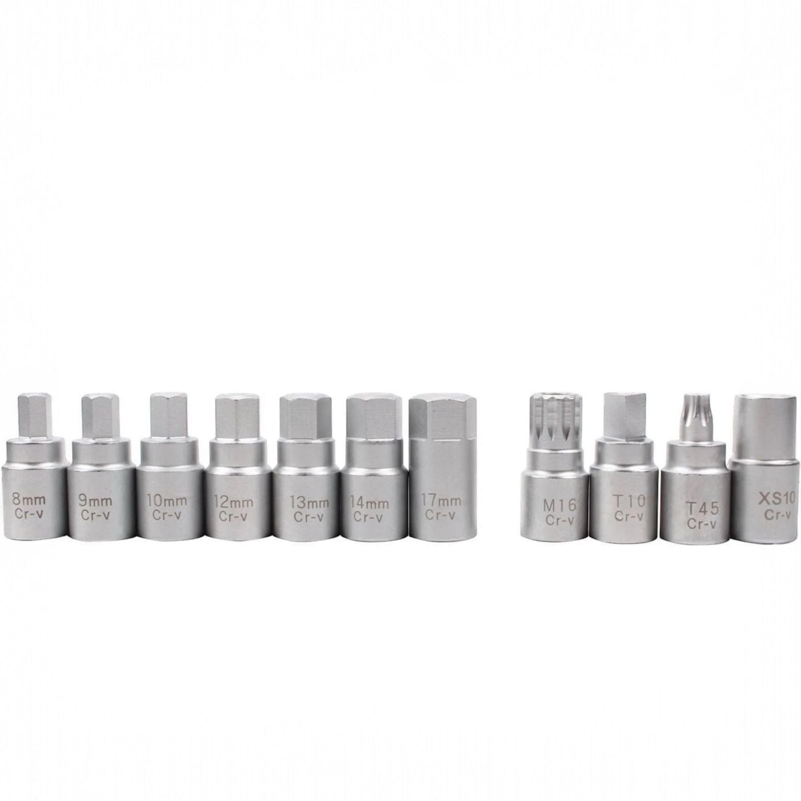 Set 21 Chiavi Bussola per Tappi Scarico Coppa Olio 3/8"+valigetta Art.867211