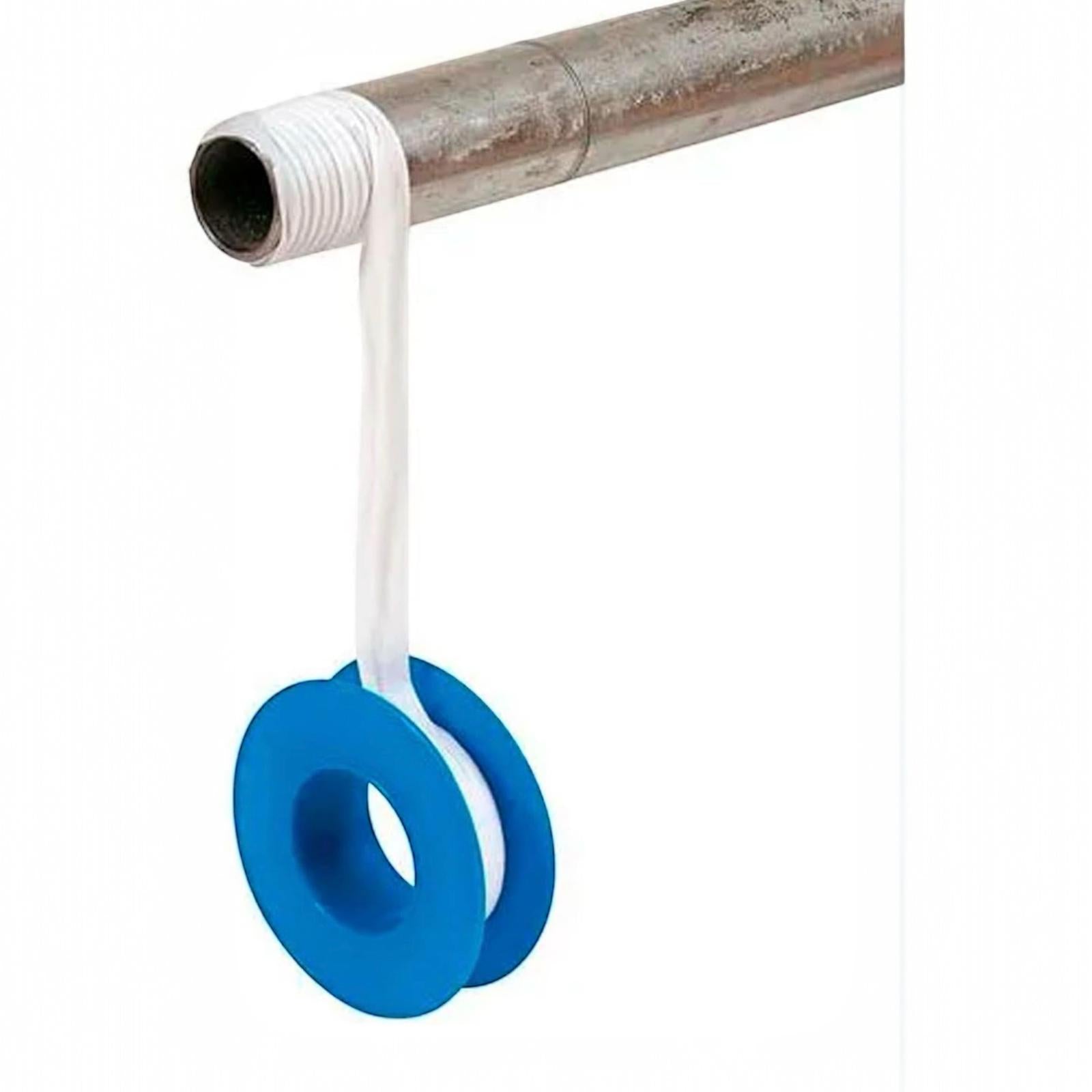 Set 3 PZ Nastro in Teflon Bianco PTFE Nastro Sigillante per Filettature, Raccordi Acqua e Gas 07124