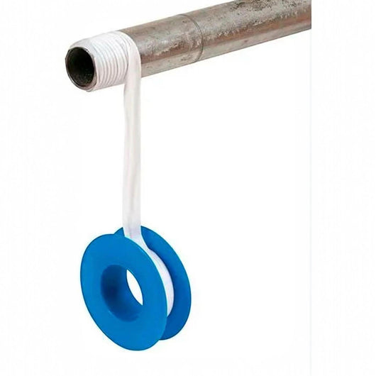 Set 3 PZ Nastro in Teflon Bianco PTFE Nastro Sigillante per Filettature, Raccordi Acqua e Gas 07124
