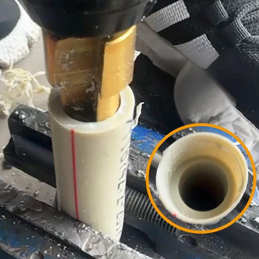 Set 3 Punte Trapano PPR a Gradini per Riparazione Tubi Acqua 16–31 mm | 71515