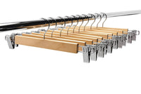 Set 3 Pz grucce in legno con clip regolabili. ART.10444