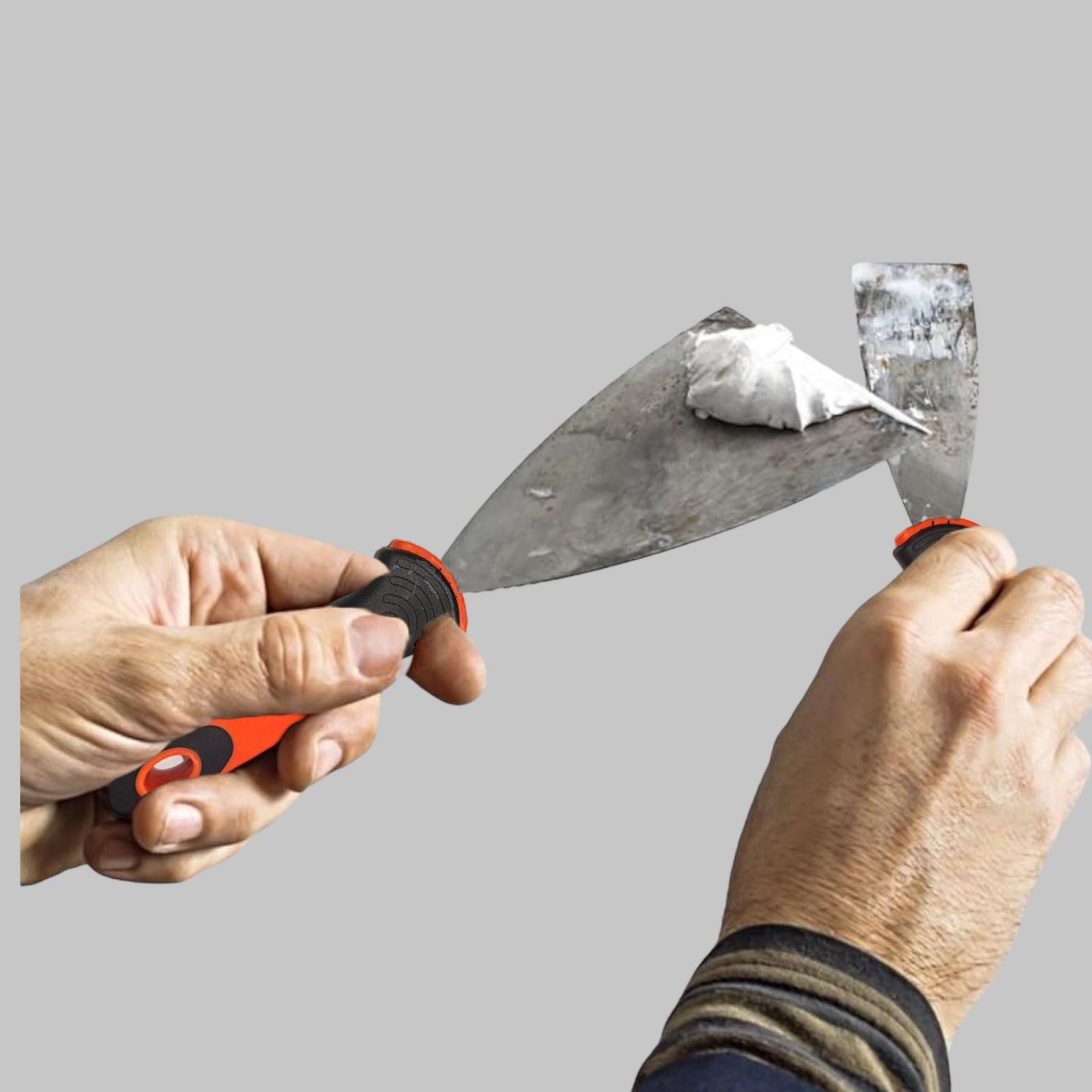 Set 3 Spatole in Acciaio Inox  50mm, 75mm, 100mmSpatole per Stucco Raschietto per Carta da Parati Intonaco GS-36175