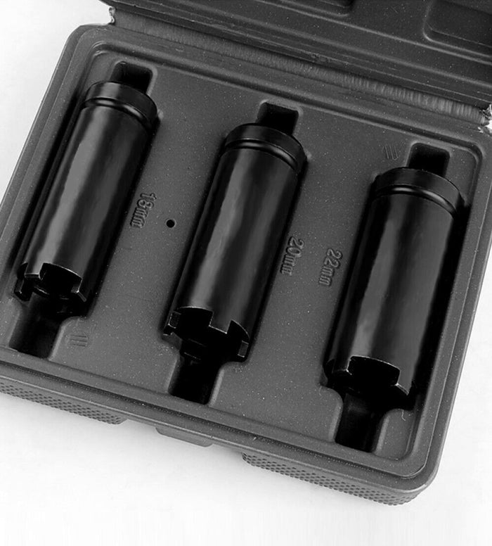 Set 3PZ Chiave smonta e blocca dadi frizione moto manicotti quattro denti 22774