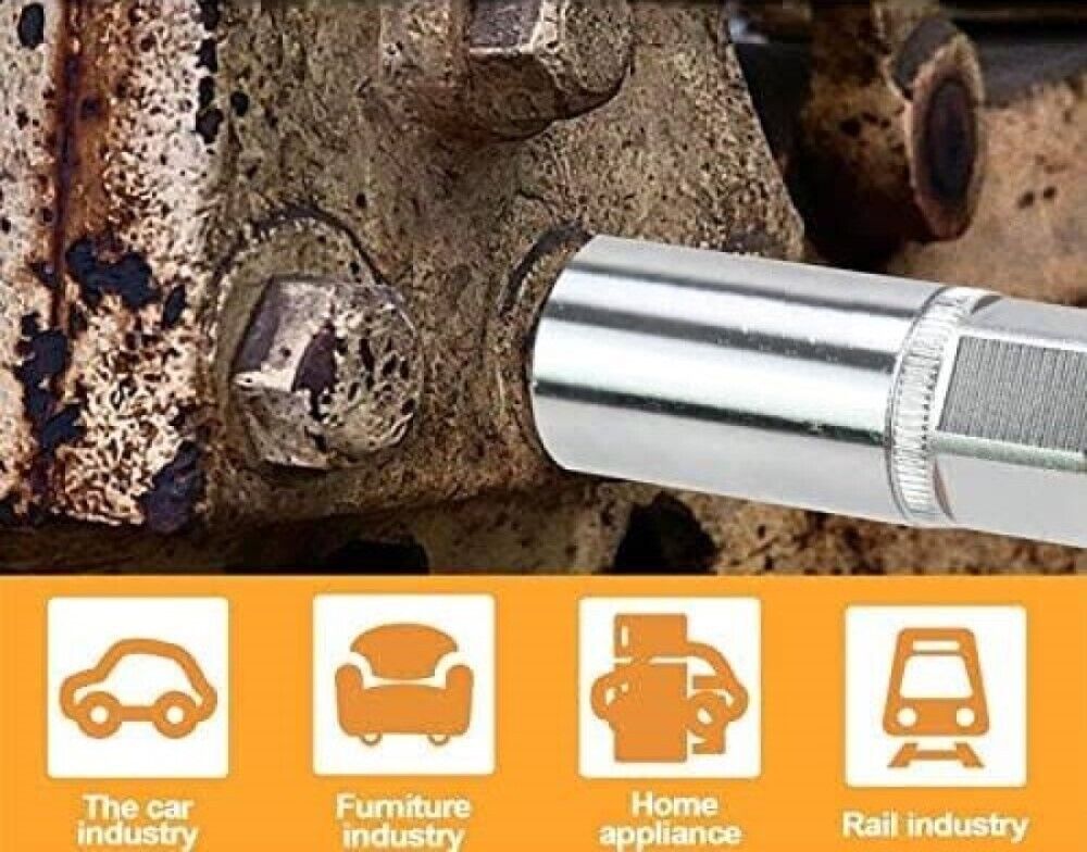 Set 4 PZ Estrattori Per Prigionieri a Rullo Rimozione Vite Spezzate Attacco 1/4"