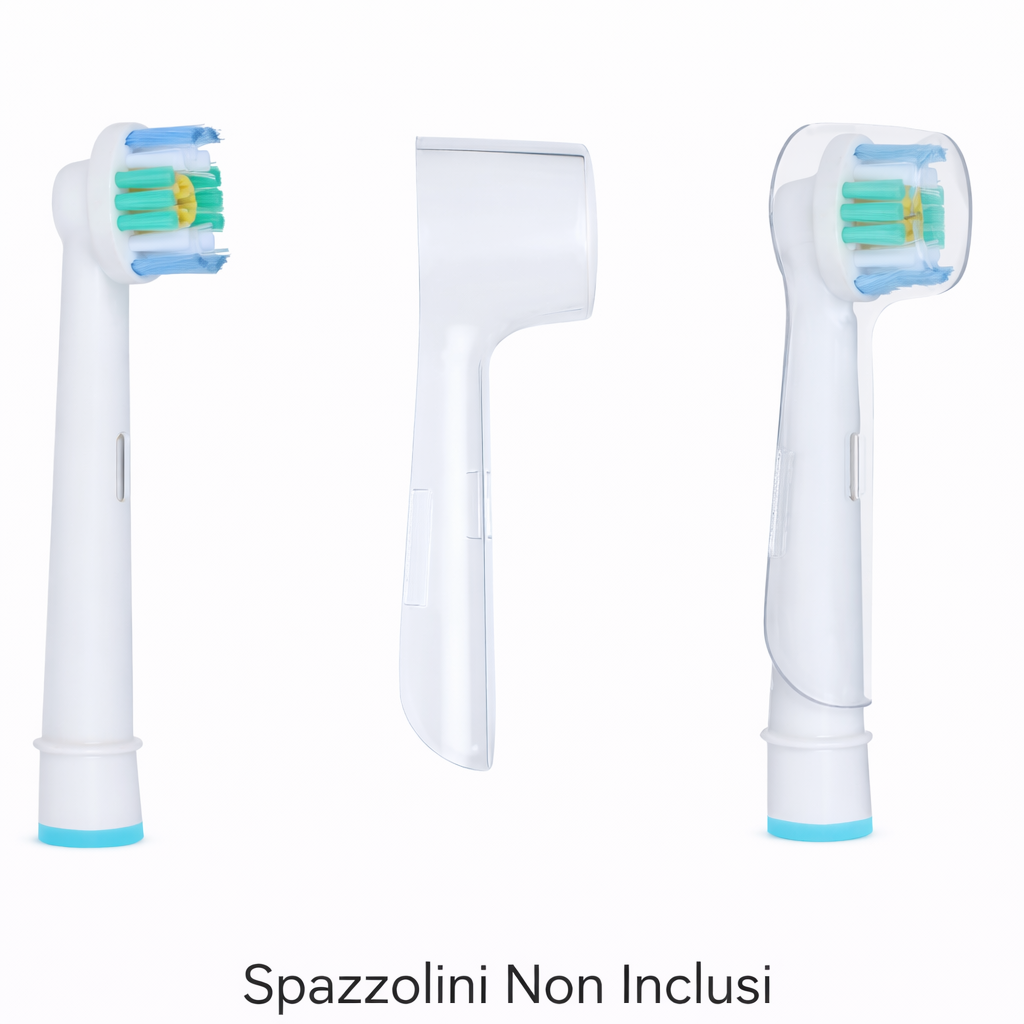 Set 4 Pezzi Copri Testina per Spazzolino Elettrico Universali Cappucci Protezion