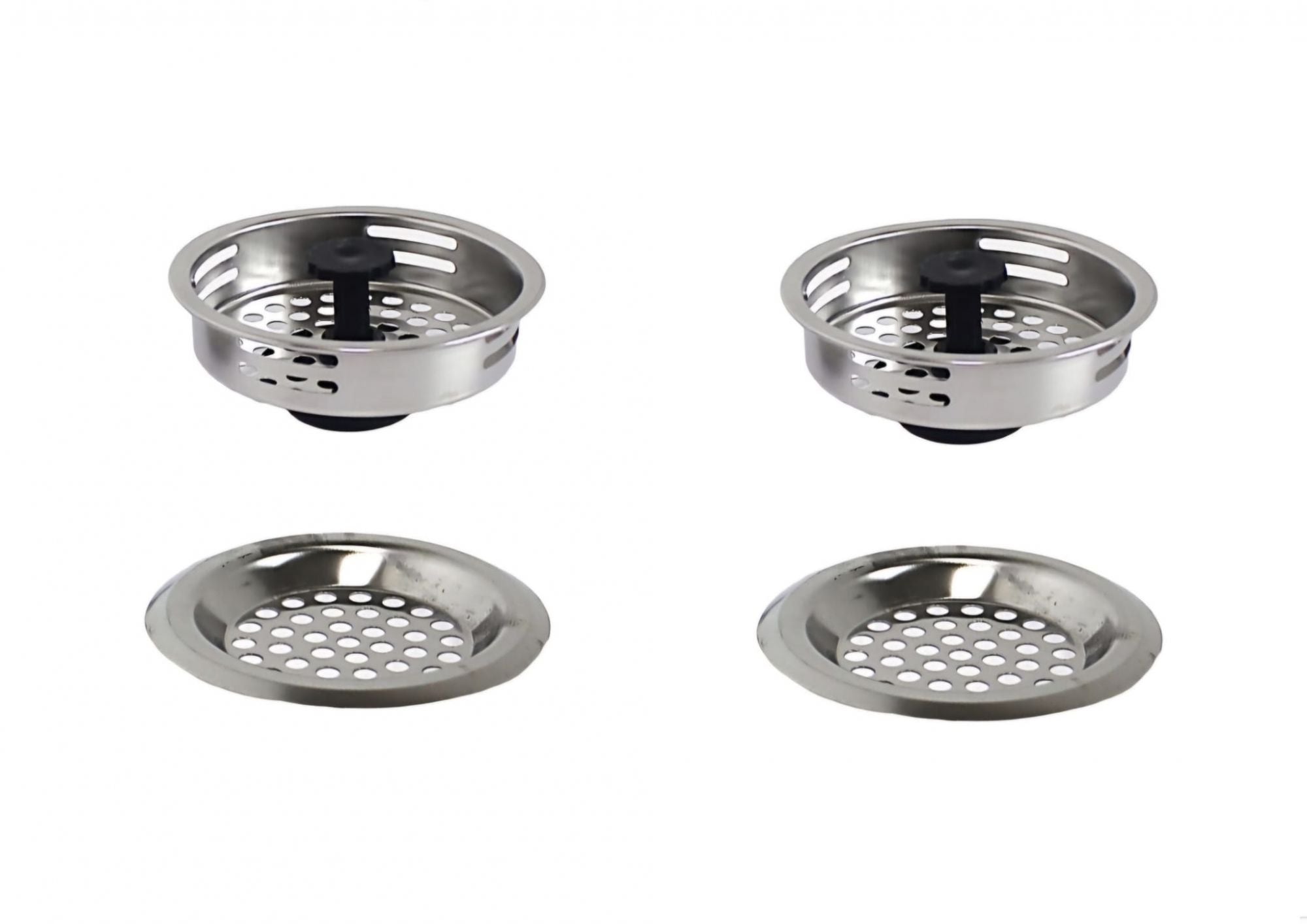 Set 4 Tappi per lavello da cucina 8.3cm con filtro di scarico per lavello 10400