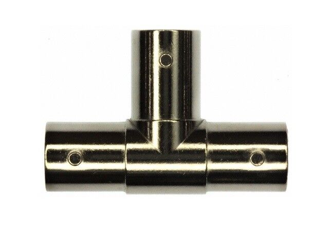 Set 5 adattatori a T BNC 3 femmine per videosorveglianza