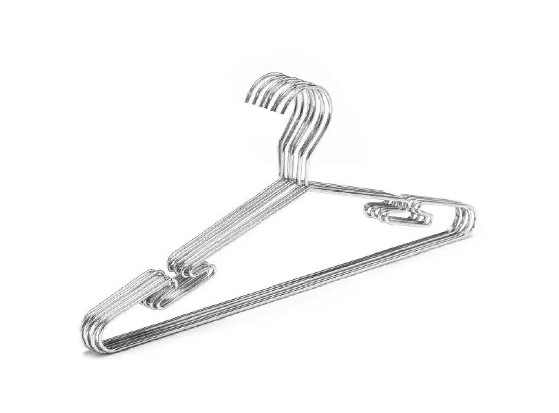 Set 5 grucce appendiabiti in metallo larghe 40CM Art. 10456