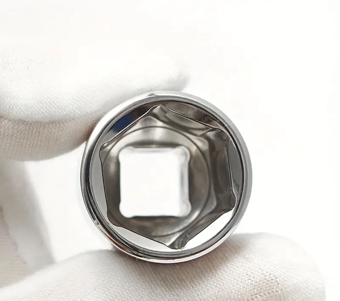 Set 6 Bussole Torx  1/4 Cromo Vanadio attacco E4, E5, E6, E7, E8 6 Pz ART.7534