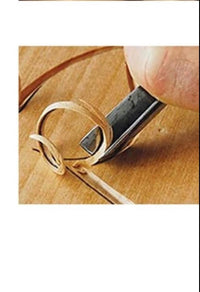 Set 6 Scalpelli per Legno Scalpelli Sgorbie Set 6 Pezzi utensili legno 381021