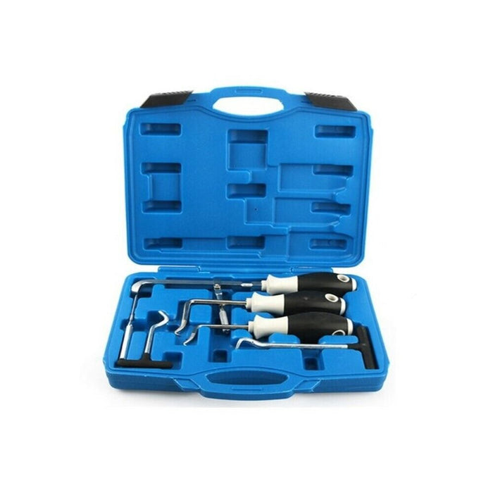 Set 6 attrezzi ganci per la rimozione guarnizioni anelli o-ring paraolio HY63631