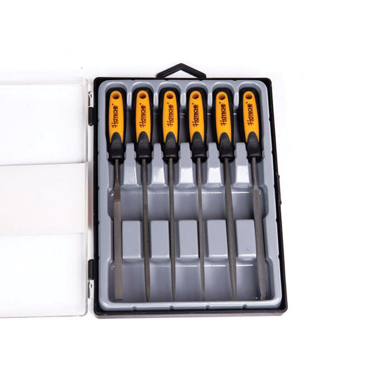 Set 6 lime da 150mm lime ad ago triangolo piatta tonda semitonda Art.403006