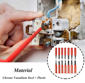 Set 7 Cacciaviti isolati per elettricista  punta magnetica intercambiabile 5232