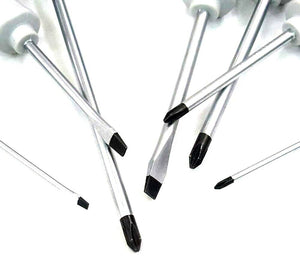 Set 7 cacciaviti con punta magnetica a croce e a taglio giraviti isolati + borsa