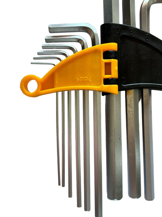 Set 9 Chiavi A Brugola Esagonali Extra Lunghe Da 1.5 mm a 10 mm YX-1005