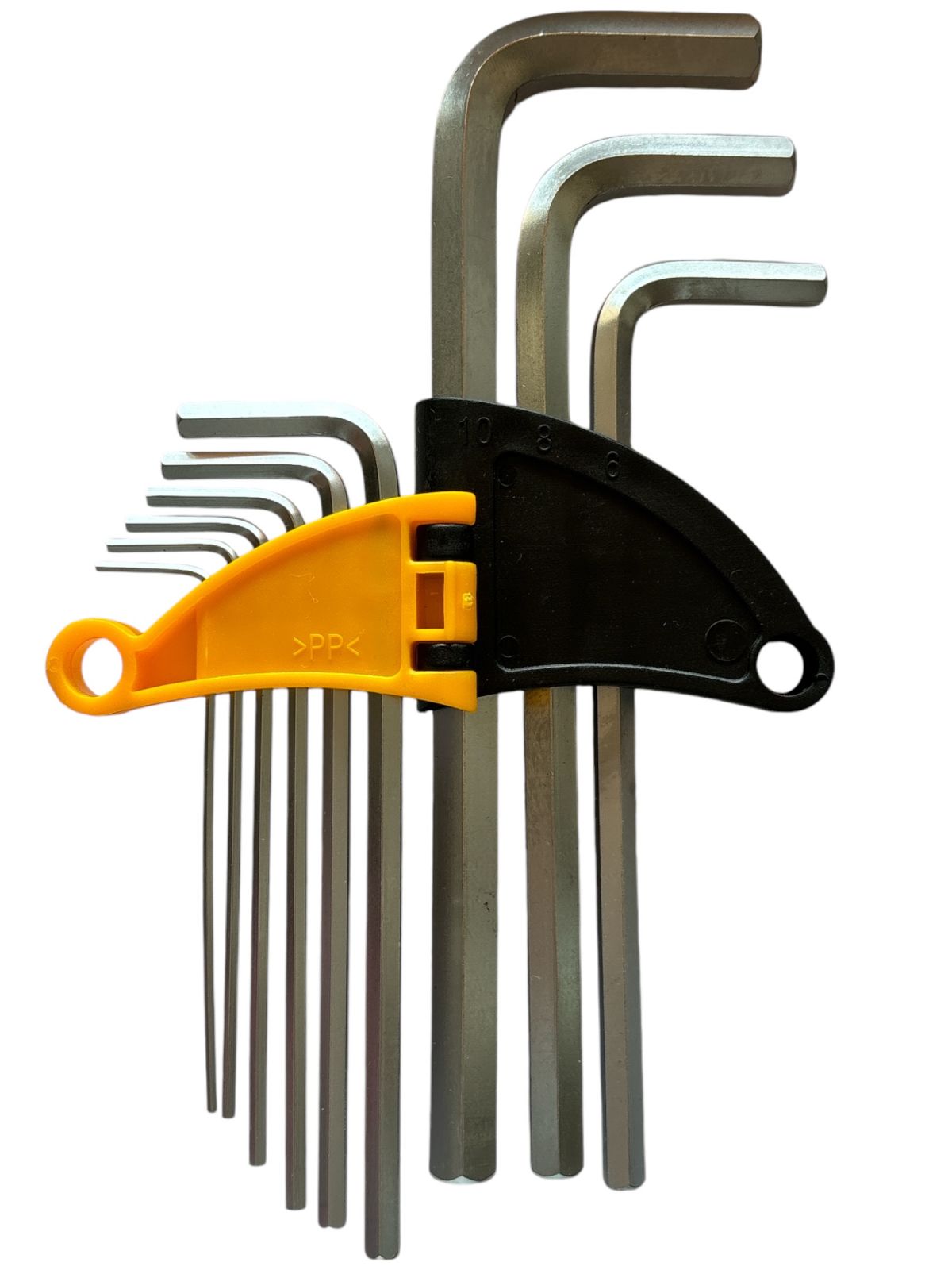 Set 9 Chiavi A Brugola Esagonali Extra Lunghe Da 1.5 mm a 10 mm YX-1005