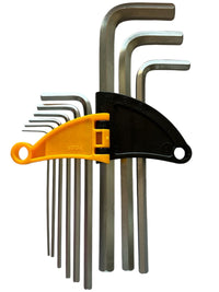 Set 9 Chiavi A Brugola Esagonali Extra Lunghe Da 1.5 mm a 10 mm YX-1005