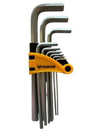 Set 9 Chiavi A Brugola Esagonali Extra Lunghe Da 1.5 mm a 10 mm YX-1005