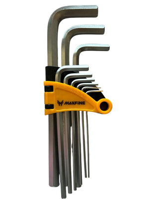 Set 9 Chiavi A Brugola Esagonali Extra Lunghe Da 1.5 mm a 10 mm YX-1005