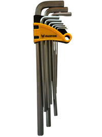 Set 9 Chiavi A Brugola Esagonali Extra Lunghe Da 1.5 mm a 10 mm YX-1006