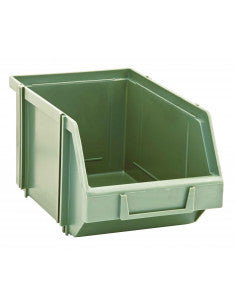 Set 9 contenitori a bocca di lupo in PST AU - L 15,1 x H 12,8 x P 24 cm