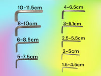 Set 9pz Chiave A Brugola Chiavi A Brugola Esagonali Da 1.5 mm a10 mm YX-1004