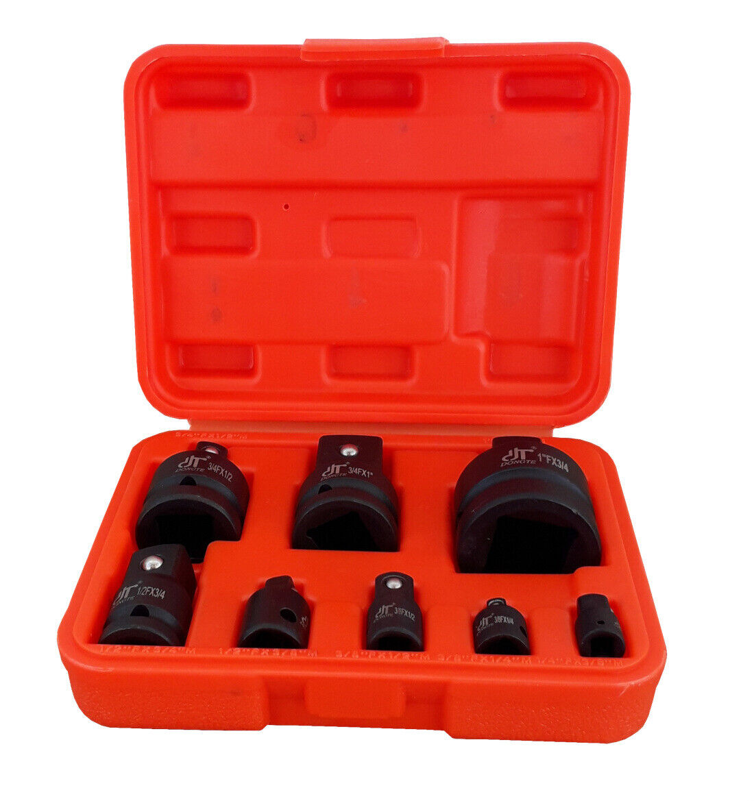 Set adattatori riduttori 8pz impatto bussole aria compressa