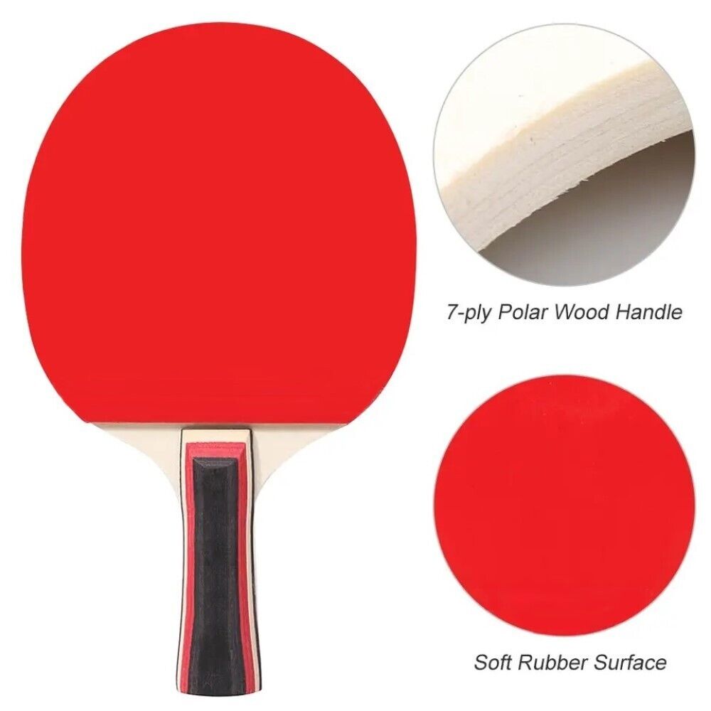 Set da gioco ping pong con 3 palline 2 racchette + borsa JK-318