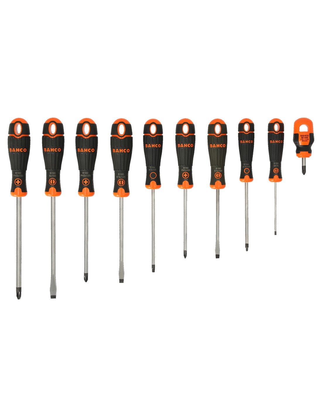 Set di 10 cacciavite BahcoFit BAHCO B219.010