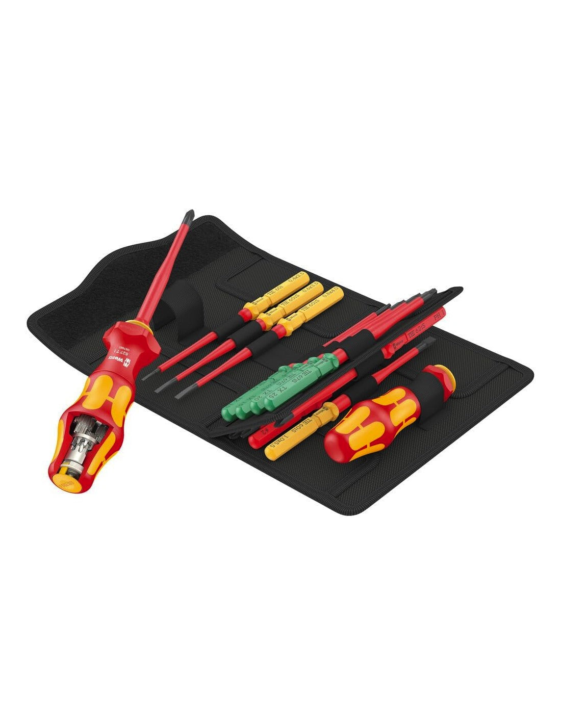 Set di 16 pezzi WERA Kraftform Kompakt Turbo