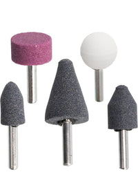 Set di 5 pietre abrasive per levigatura lucidatura sbavatura per metallo vetro