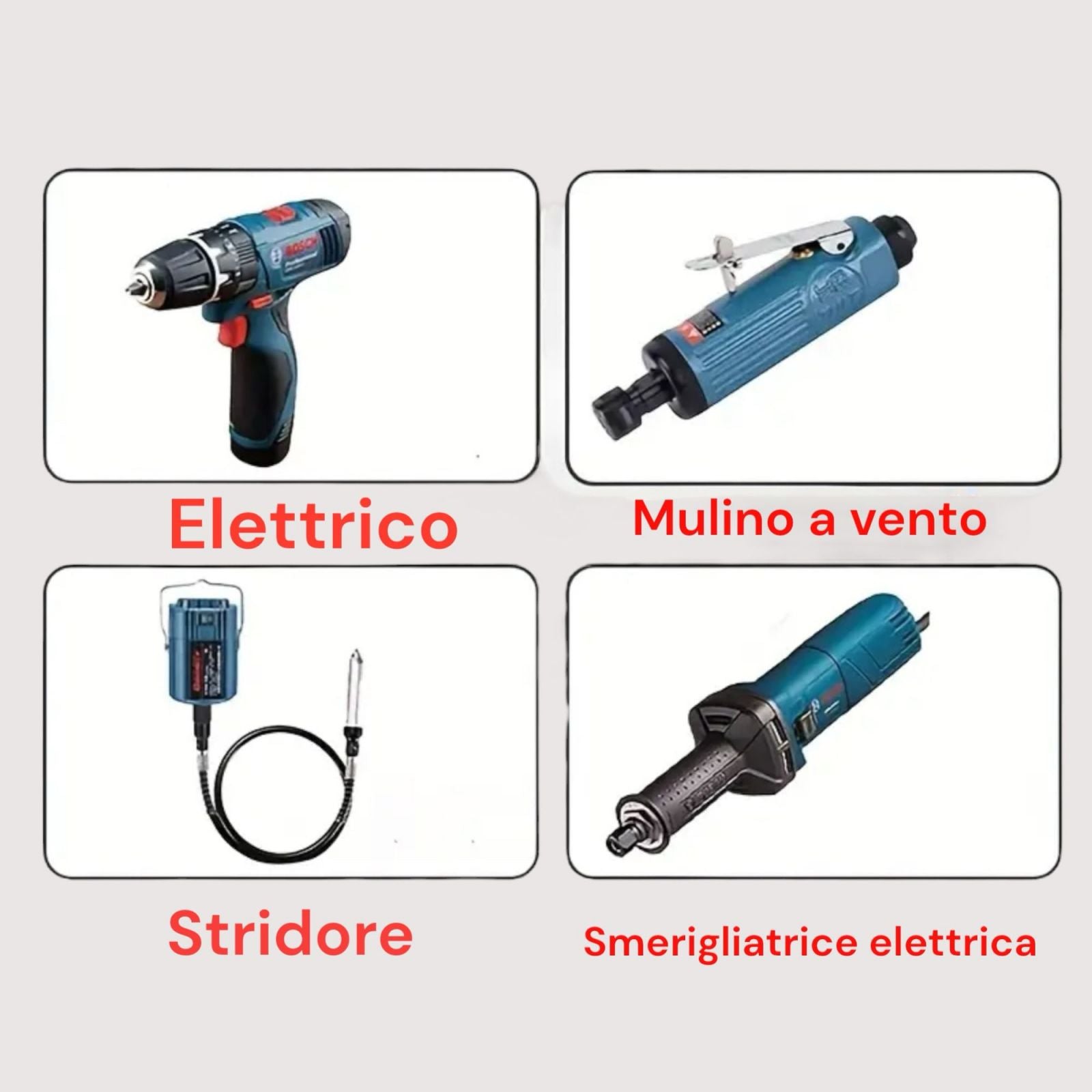 Set di 5 pietre abrasive per levigatura lucidatura sbavatura per metallo vetro