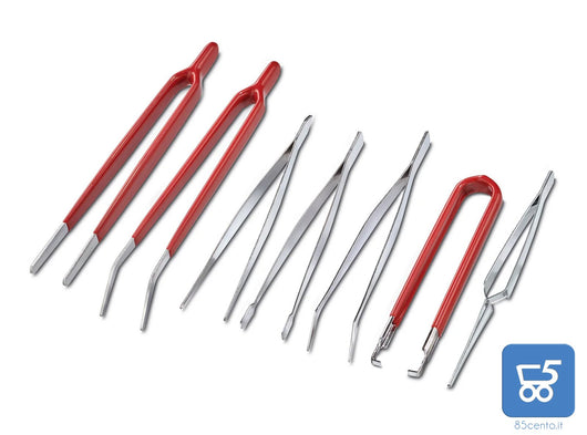 Set di 7 Pinzette PARKSIDE per Orologeria Modellismo Officina Lavori di Precisione