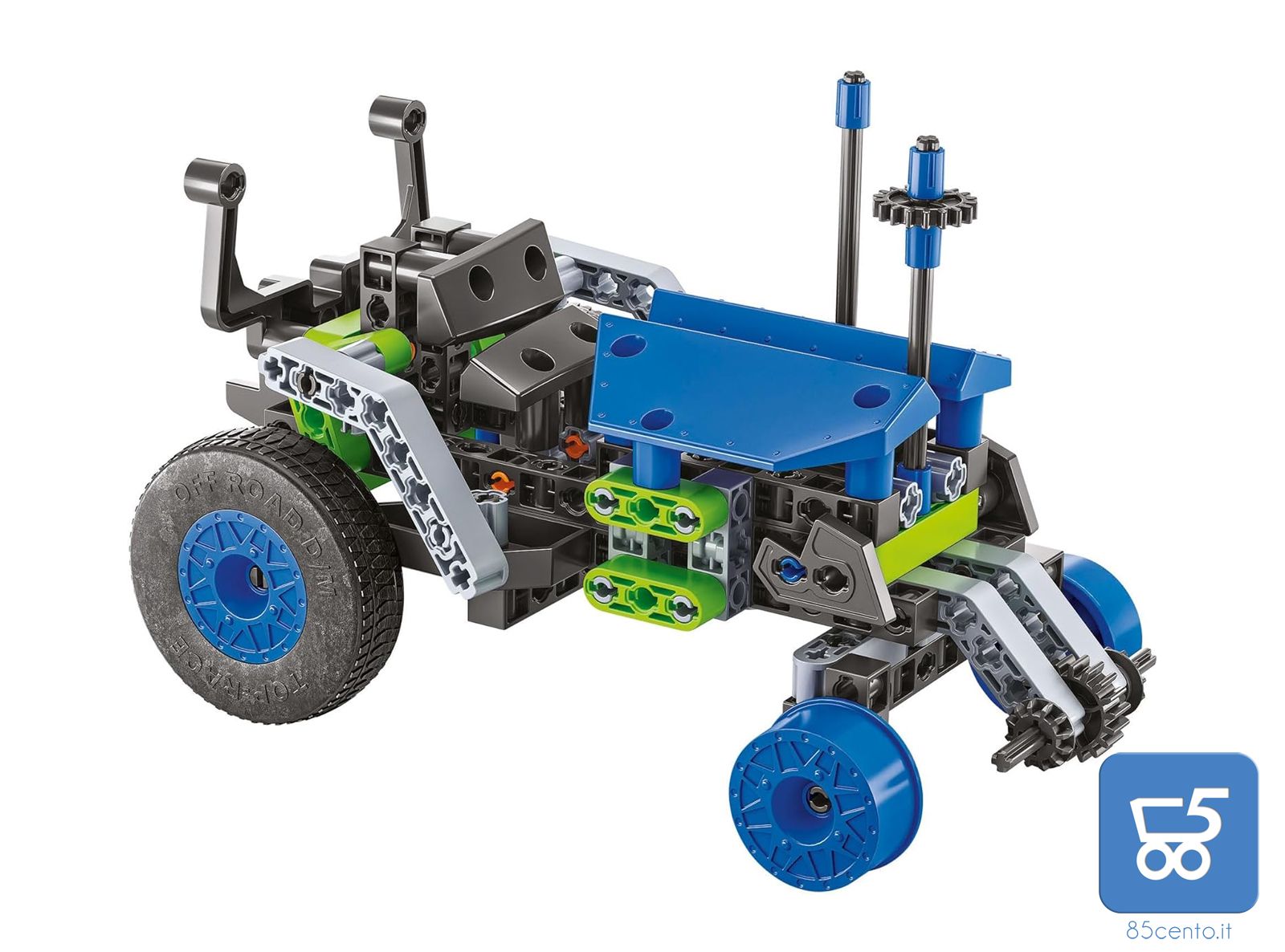 Set di Costruzioni Clementoni Scienza e Gioco Build Mechanics off Road Bambini di 8+ Anni 19373